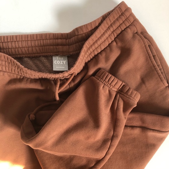 TNA Brown Track Pants Joggers - Picture 6 of 6